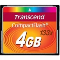 Transcend Compact Flash 4GB MLC 133X