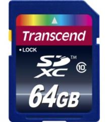 Transcend SD Karte SDXC 64GB Class 10