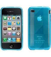 iPhone 4 Funda Gelly Azul