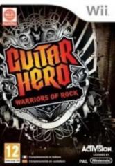 Wii Guitar Hero Warriors of Rock Juego