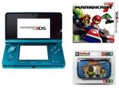 Nintendo 3DS Azul Mario Kart 7 + Funda Weenicons