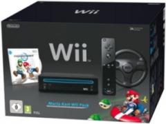 Nintendo Consola Wii Negra Mario Kart Volante