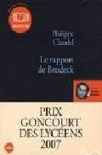 Le Rapport De Brodeck Cd prix Goncourt Des Lycéens 2007 Philippe