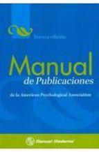 Manual De Publicaciones De La American Psychological Association
