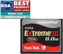 SanDisk Extreme Tarjeta de memoria flash 8 GB
