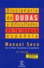Diccionario de dudas y dificultades de la lengua española Manuel